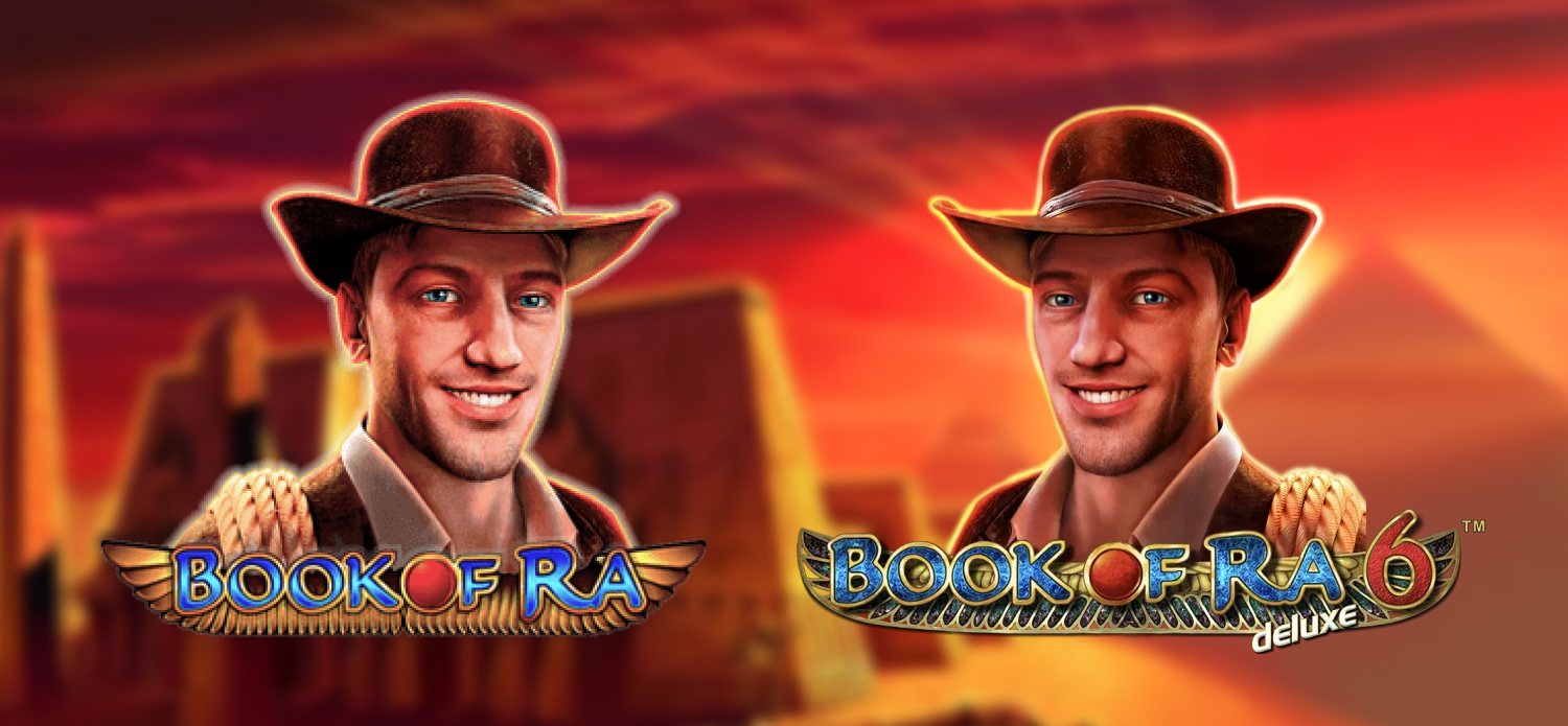 Logos für Book Of Ra und Book Of Ra Deluxe 6