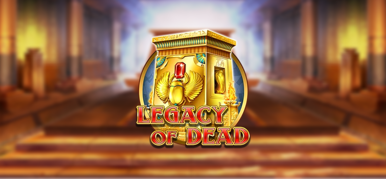 Logo des Online Slots Legacy Of Dead
