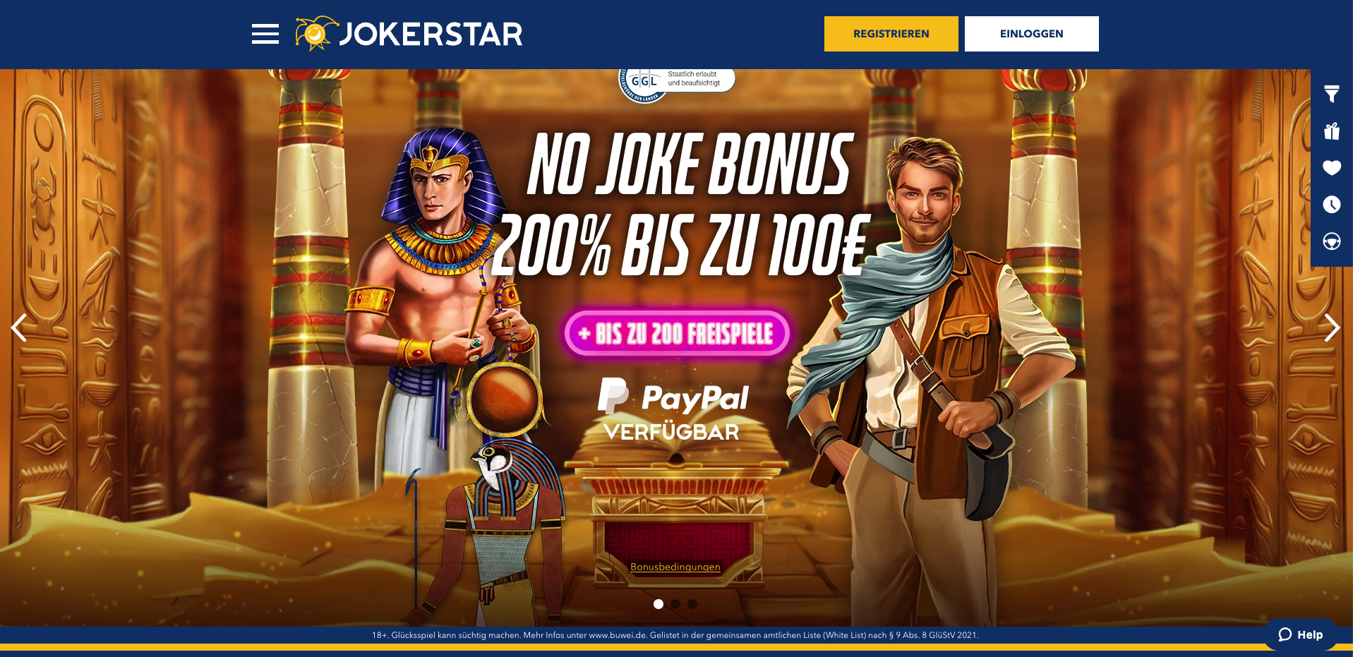 Jokerstar Casio Desktop Homepage